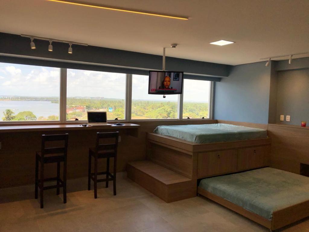Bugan- Paiva Home Stay, Piscina Borda Infinita - 2 Camas De Casal E 1 Sofa Cama 헤시피 외부 사진